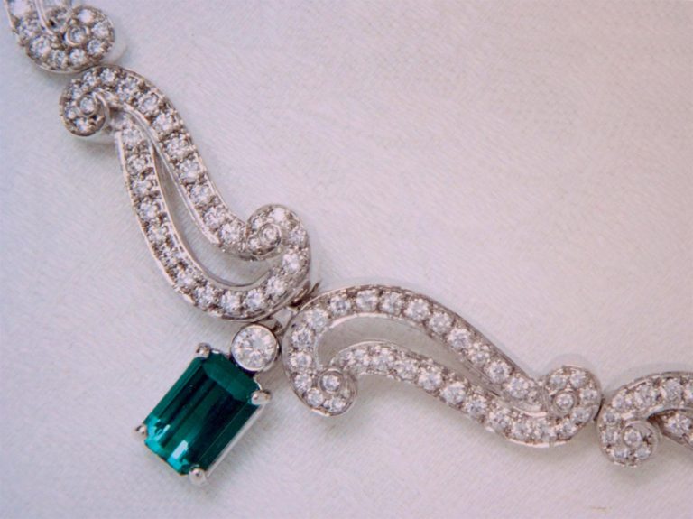 Diamond Necklace - Tutera Jewelry Design