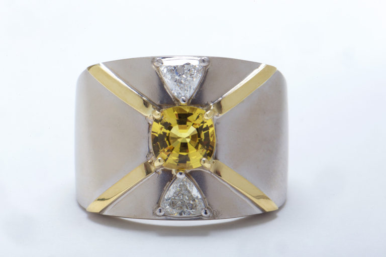 Colored Stones Ring - Tutera Jewelry Design