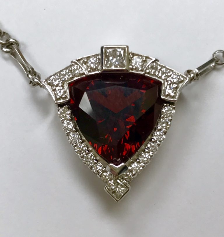 Colored Stones Necklace - Tutera Jewelry Design