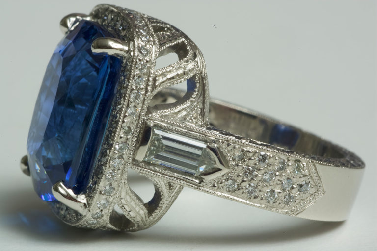 Colored Stones Ring - Tutera Jewelry Design
