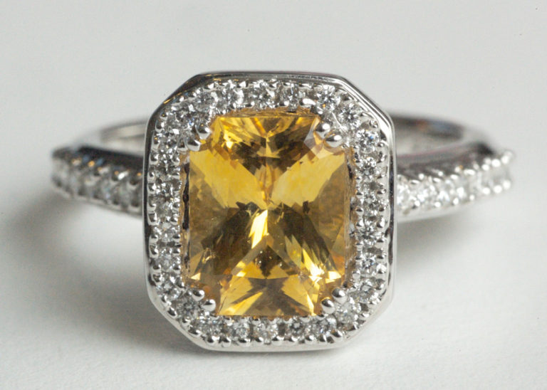 Colored Stones Ring - Tutera Jewelry Design